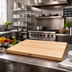 Thumbnail image #2 for Boos Block Northern Hard Rock Maple Kitchen Countertop, 30 x 25 x 1-1/2 Inch, Varnique Finish
