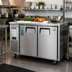 Thumbnail image #2 for Everest Refrigeration ETR2 Two-Section Undercounter/Worktop Refrigerator, 47-1/2 Inch Wide, 13.0 Cu. Ft.