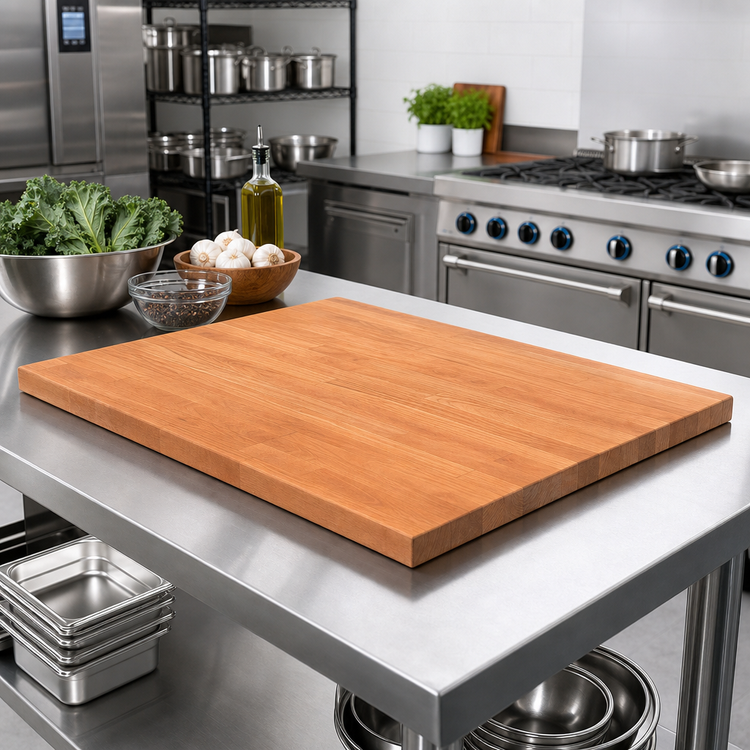 Product image #2 for Boos Block American Cherry Blended Edge Grain Kitchen Countertop, 48 x 36 x 1-1/2 Inch, Flat