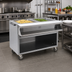 Thumbnail image #2 for Spec-Master 33-Inch Electric Sealed Well Hot Food Table with Open Front Cabinet Base, 2 Wells