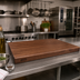 Thumbnail image #2 for Boos Block American Black Walnut Edge Grain Kitchen Countertop, 36 x 32 x 3 Inch, Flat, Penetrating Oil Finish