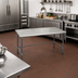 Thumbnail image #2 for Eagle Group BlendPort® Deluxe Series Stainless Steel Work Table, 30 x 24 Inches, Galvanized Base