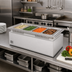 Thumbnail image #2 for Hatco HWBLI-43 Drop-In Rectangular Insulated Heated Well with 4 x 1/3 Size Pan Capacity
