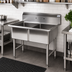 Thumbnail image #2 for BK Resources Two Compartment Stainless Steel Sink, 18