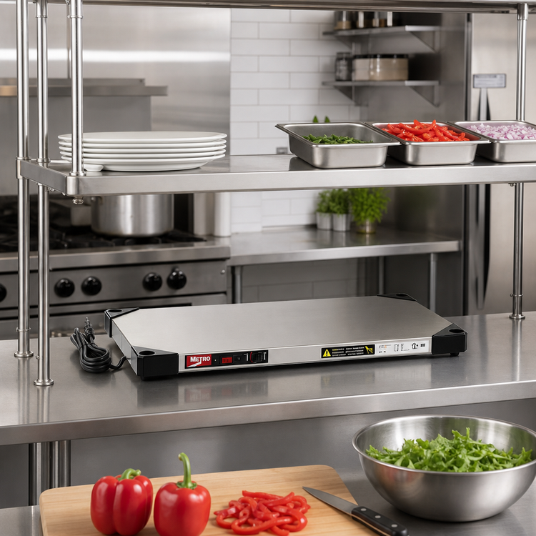 Product image #3 for Metro Super Erecta Hot 24-Inch x 14-Inch Countertop Heated Shelf