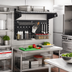 Thumbnail image #2 for Cambro Camshelving Elevation Series Wall-Mounted Prep Station Add-On Kit, 18
