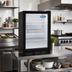 Thumbnail image #2 for Atosa Countertop Glass Door Refrigerator Merchandiser, One-Section, 2.4 Cu. Ft., Black, 115V