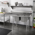Thumbnail image #2 for Eagle Group 414 Series Two-Compartment Stainless Steel Sink with Left Drainboard