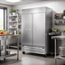 Thumbnail image #3 for Beverage-Air Horizon Series Dual-Temp Two-Section Reach-In Refrigerator/Freezer, Left Refrigerator / Right Freezer, Standard Depth, Stainless Steel