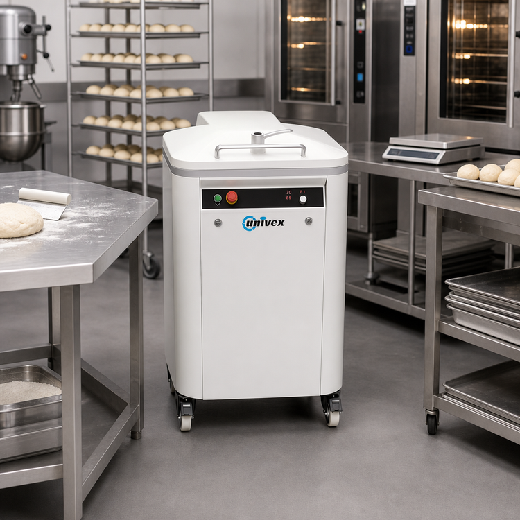 Product image #2 for Univex ARD20 Automatic Round Dough Divider, 20-Piece, 5.3-35.27 oz. Floor Model