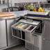 Thumbnail image #2 for Glastender 8-Cup Partial Condiment Drawer Insert for 18-Inch Door Opening Bar-Profile Cooler