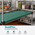 Thumbnail image #2 for QuadPlus 30 x 21-Inch Solid Green Polymer Shelf Mat with MICROGARD Antimicrobial Protection