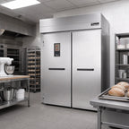 Thumbnail image #2 for Baxter Manufacturing RPW2S-60.5"D-FL Double-Wide Roll-In Retarder/Proofer Cabinet, Stainless Steel, Digital Controls, Remote Refrigeration