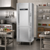 Thumbnail image #2 for Victory UltraSpec Shallow Depth One-Section Self-Contained Reach-In Freezer with 2 Half-Height Solid Hinged Doors