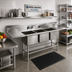 Thumbnail image #2 for Spec-Master FN Series Three-Compartment Coved Corner Stainless Steel Sink with Dual 30-Inch Drainboards, 126-Inch Wide
