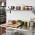 Thumbnail image #2 for Quantum Wall-Mounted Cantilever Single Wire Shelf, 36