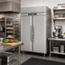Thumbnail image #2 for Victory UltraSpec Two-Section Solid Door Reach-In Freezer, 44.57 Cu. Ft., Self-Contained