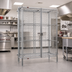 Thumbnail image #2 for Eagle QuadTruss Stationary Stainless Steel Security Cage with Dual Locking Doors