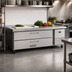 Thumbnail image #2 for Kelvinator Commercial 62-Inch 2-Drawer Refrigerated Chef Base with Side-Mounted Self-Contained Refrigeration