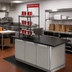 Thumbnail image #2 for Metro2Go Countertop To-Go Order Pick-Up Station with Sign and 3 Shelves