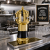 Thumbnail image #2 for Glastender Zeus 4-Faucet Air-Cooled Countertop Draft Dispensing Tower, Mirror Finish