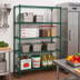 Thumbnail image #2 for Quantum Stationary Wire Shelving Starter Kit, 42