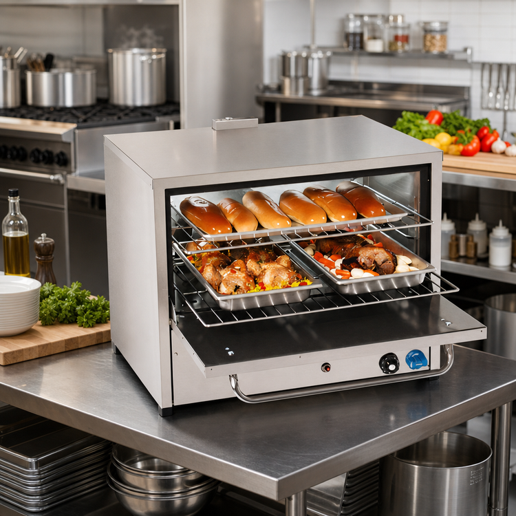 Product image #2 for Comstock-Castle B26N Freestanding Natural Gas Deck Bake Oven, 26-1/2 Inch Wide Deck