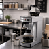 Thumbnail image #2 for Omcan Stainless Steel Manual Pourover Commercial Drip Coffee Maker with 2 Glass Decanters and 2 Warmers