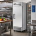 Thumbnail image #2 for True One-Section Reach-In Freezer with Solid Swing Door, -10°F, Stainless Steel Front