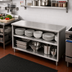 Thumbnail image #2 for Eagle Spec-Master PC1560SE-CS Open-Front Plate Cabinet — 60 Inches x 15 Inches, 14-Gauge 304 Stainless Steel Top