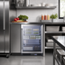 Thumbnail image #2 for Summit Commercial 24-Inch Built-In Undercounter Glass Door Commercial Freezer, 5.14 Cu. Ft.