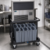 Thumbnail image #2 for ITV Ice Makers 6-Bucket Ice Bucket System for EC-250 Easy Cart