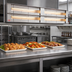 Thumbnail image #2 for Hatco Glo-Ray 66-Inch Double Lighted Infrared Strip Heater