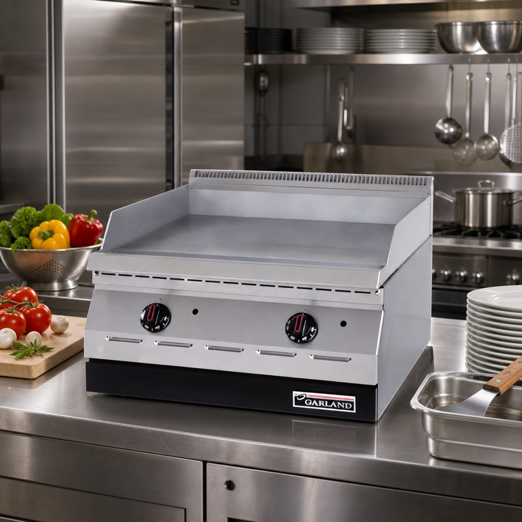 Product image #2 for Garland Designer Series 24-Inch Countertop Thermostatic Gas Griddle