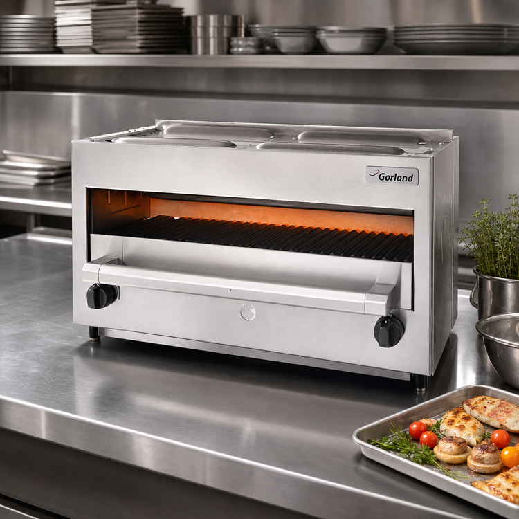 Product image #2 for Garland Master Series Gas Infra-Red Countertop Salamander Broiler, 34 Inch, 40,000 BTU