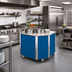 Thumbnail image #2 for Vollrath 4-Series Signature Server Stainless Steel Countertop Universal Corner Station, 27-Inch High, 28 x 28 Inches