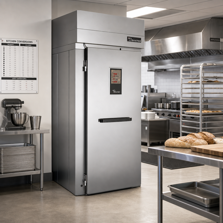 Product image #2 for Baxter PW1S Roll-In Single Wide Proofer Cabinet, 42-Inch Wide x 120.5-Inch Deep, Electric Heat, Stainless Steel, Open Floor