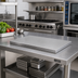 Thumbnail image #2 for John Boos Stainless Steel Countertop Work Surface, 12 x 25 Inch, 1-1/2 Inch Thick