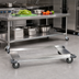 Thumbnail image #2 for Quantum 48-Inch x 18-Inch Chrome-Plated Dolly Frame, Without Casters