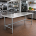 Thumbnail image #2 for Eagle Spec-Master Flat Top Stainless Steel Work Table, 108