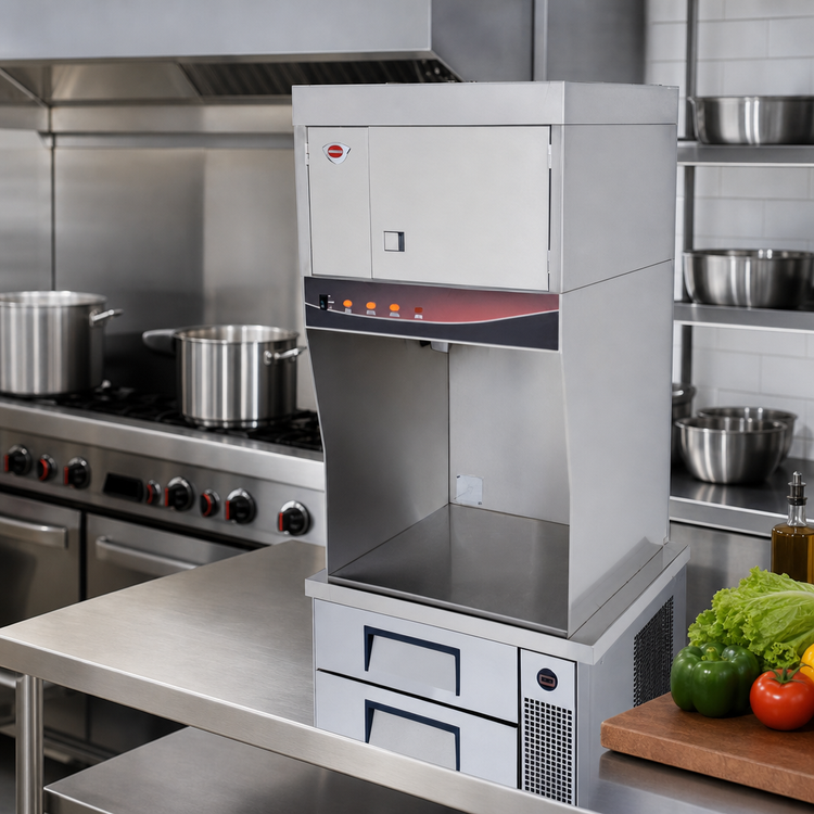 Product image #2 for Wells WVU-31CT Countertop Universal Ventless Hood with 4-Stage Filtration