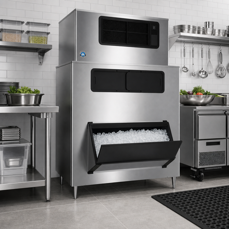 Product image #2 for Hoshizaki 60-Inch Stainless Steel Ice Bin for Top-Mounted Ice Maker, 1605 lb Capacity
