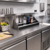 Thumbnail image #2 for Krowne Royal Series Double Built-In Speed Rail, 32-Inch x 10-Inch, Stainless Steel