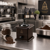 Thumbnail image #2 for TRE SPADE Manual Hand-Crank Coffee Grinder with 100g Hopper