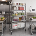 Thumbnail image #2 for Cambro Camshelving Elements XTRA 5-Tier High Density Top Rail Mobile Starter Unit, 18 x 48 x 80 Inches, Speckled Gray