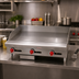 Thumbnail image #2 for American Range 48-Inch Countertop Gas Griddle with 1-Inch Smooth Steel Plate and Manual Controls