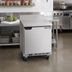 Thumbnail image #3 for Beverage-Air Single-Section 27-Inch Stainless Steel Worktop Freezer with Solid Door, 5.87 Cu. Ft., Rear-Mounted Self-Contained Refrigeration