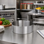 Thumbnail image #2 for American Metalcraft SMB6 29 oz. Satin Finish Stainless Steel Round Bowl, 6" Diameter x 2" High Case of 16