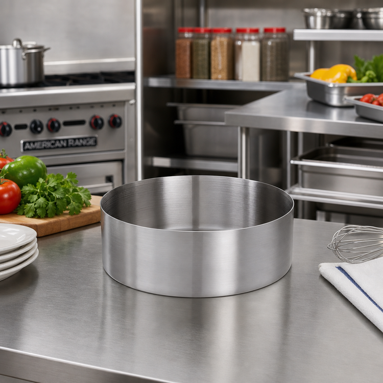 Product image #2 for American Metalcraft 29 oz. Satin Finish Stainless Steel Round Bowl