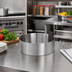 Thumbnail image #2 for American Metalcraft 29 oz. Satin Finish Stainless Steel Round Bowl